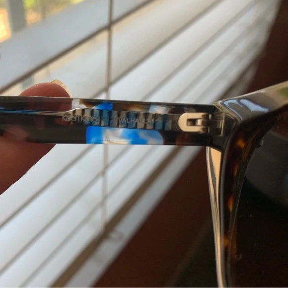 Karen Kane Blue Tortoiseshell Cat-Eye Sunglasses - Picture 11 of 17